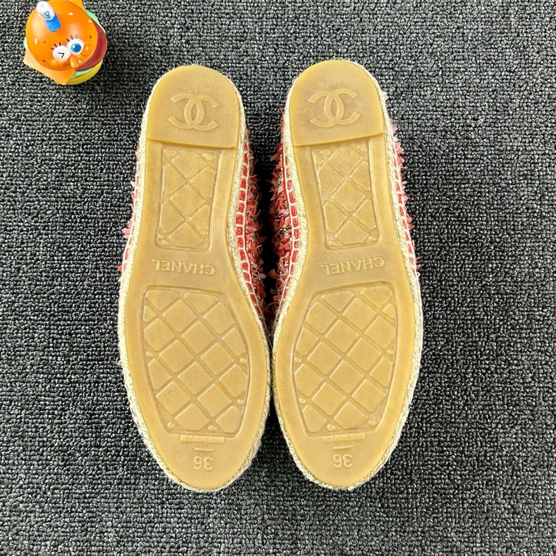 Chanel香奈兒編織漁夫鞋 尺碼36-3