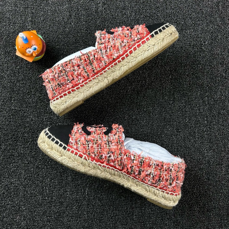 Chanel香奈兒編織漁夫鞋 尺碼36-7