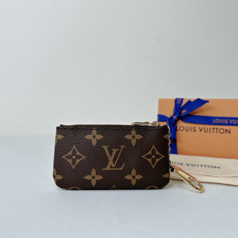 LV 老花鑰匙零錢包-1