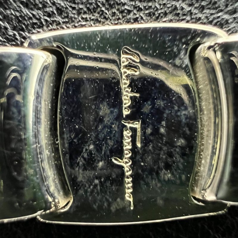 Salvatore Ferragamo Vara 蝴蝶結口金鍊條包-13