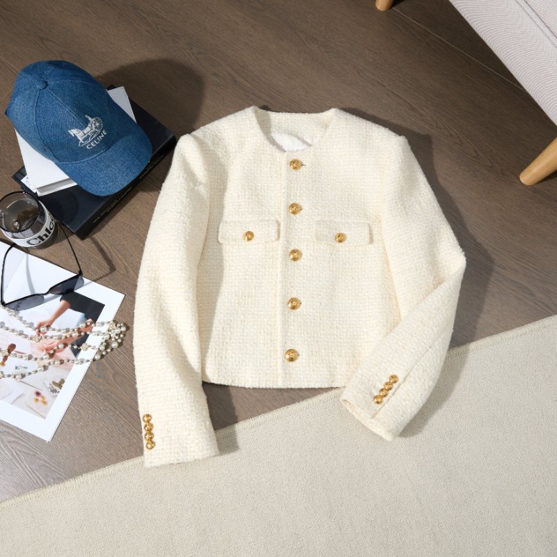 ❤️CELINE 淺米色經典外套 氣質之選 成色新淨 超值-0