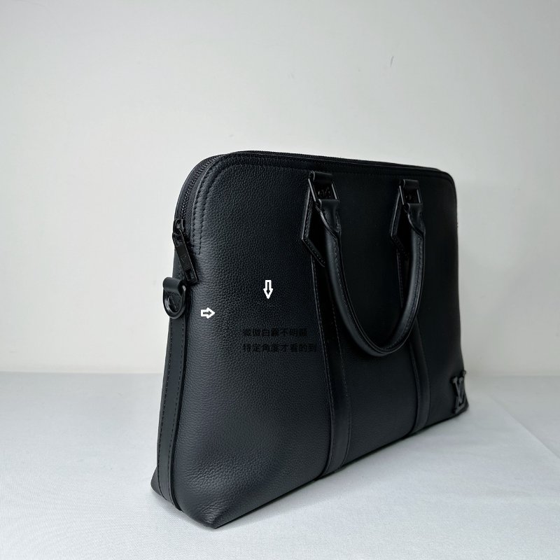 LV Takeoff全皮革電腦公事包-3