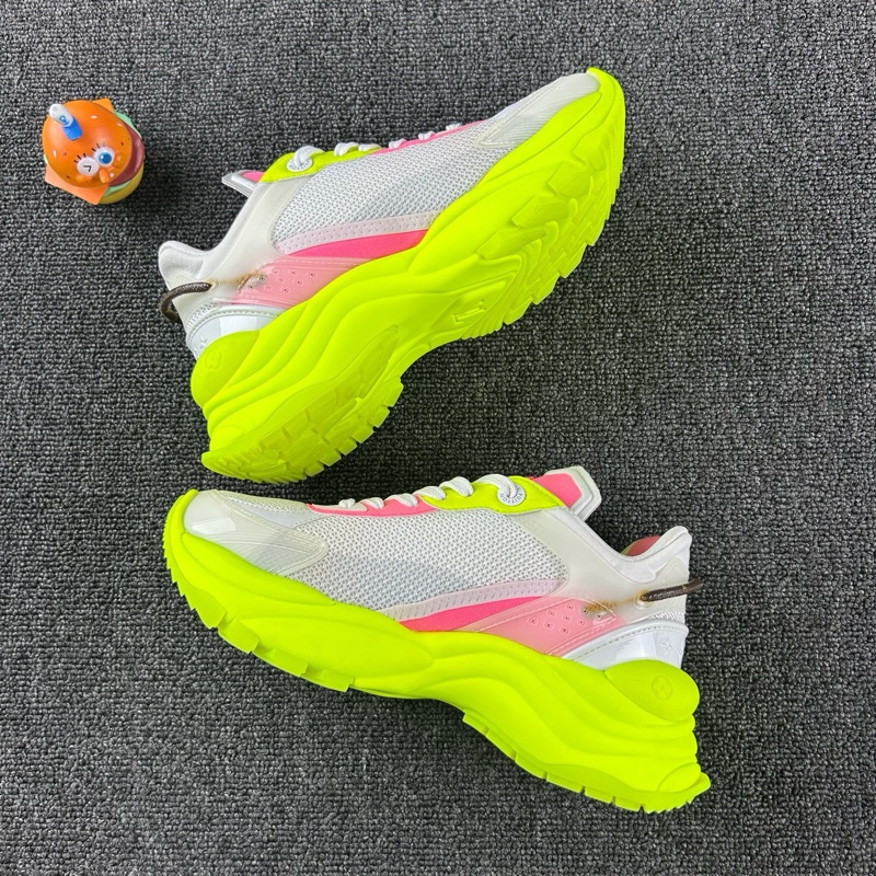 Louis Vuitton路易威登螢光綠老爹鞋 尺碼：36.5-2