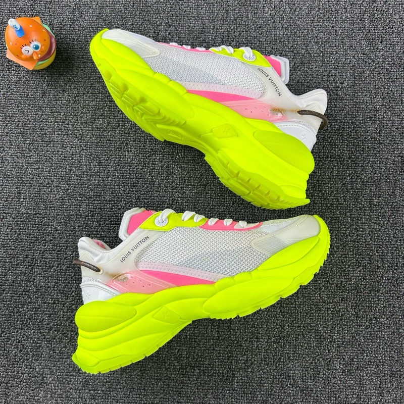 Louis Vuitton路易威登螢光綠老爹鞋 尺碼：36.5-3