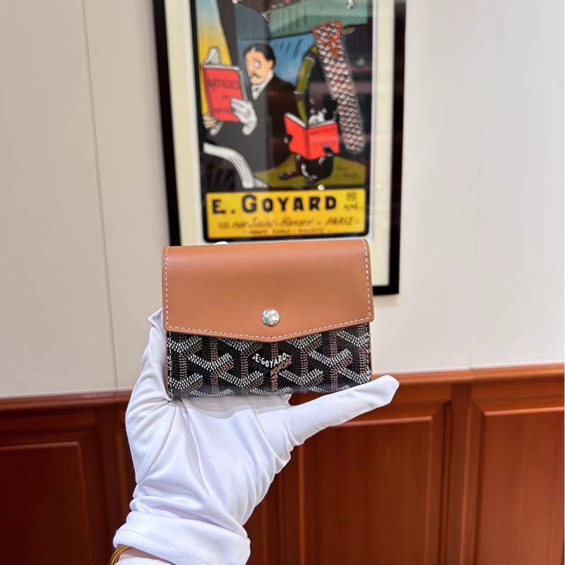 Goyard 三折短夾 全新品-4