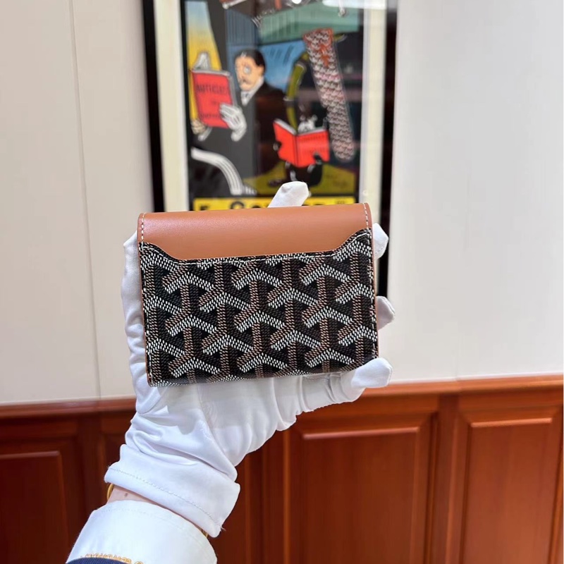 Goyard 三折短夾 全新品-6