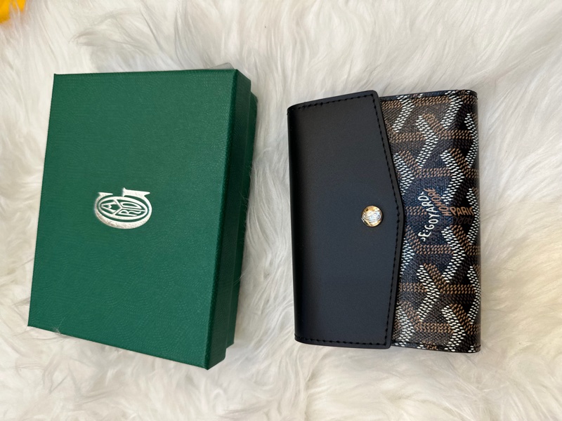 Goyard 三折短夾 全新品-7