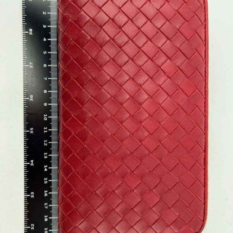 Bottega Veneta 編織拉鍊長款皮夾-5