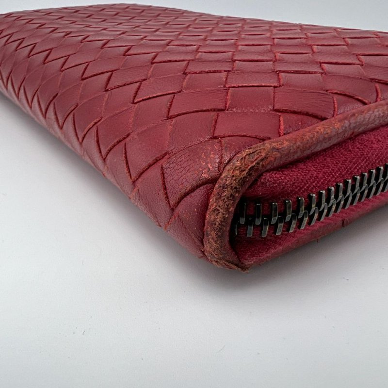 Bottega Veneta 編織拉鍊長款皮夾-13
