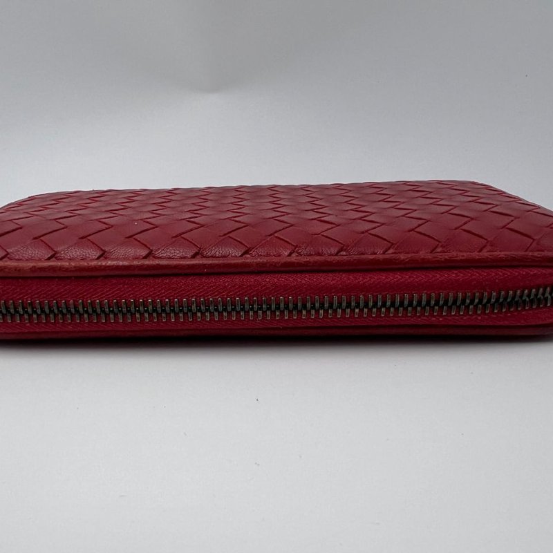 Bottega Veneta 編織拉鍊長款皮夾-16