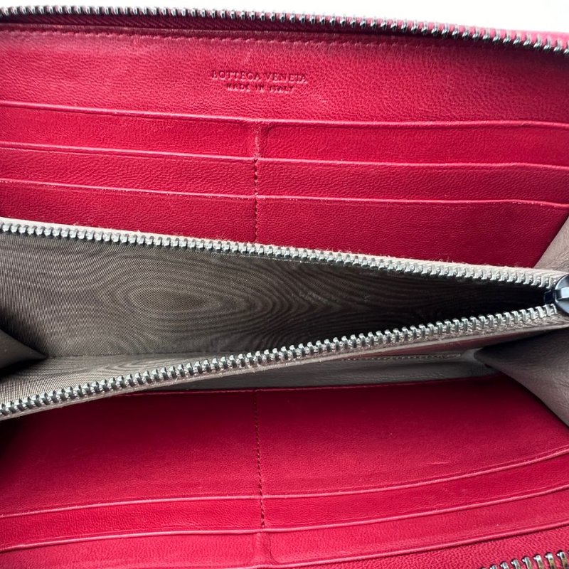 Bottega Veneta 編織拉鍊長款皮夾-17