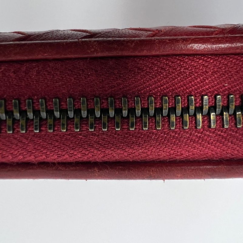 Bottega Veneta 編織拉鍊長款皮夾-20