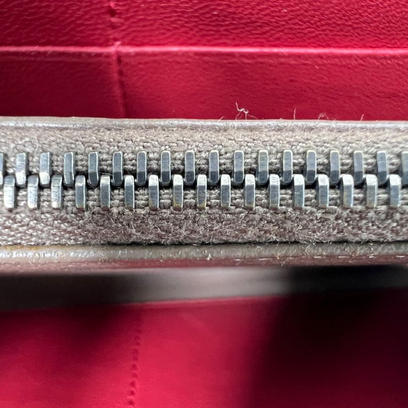 Bottega Veneta 編織拉鍊長款皮夾-23