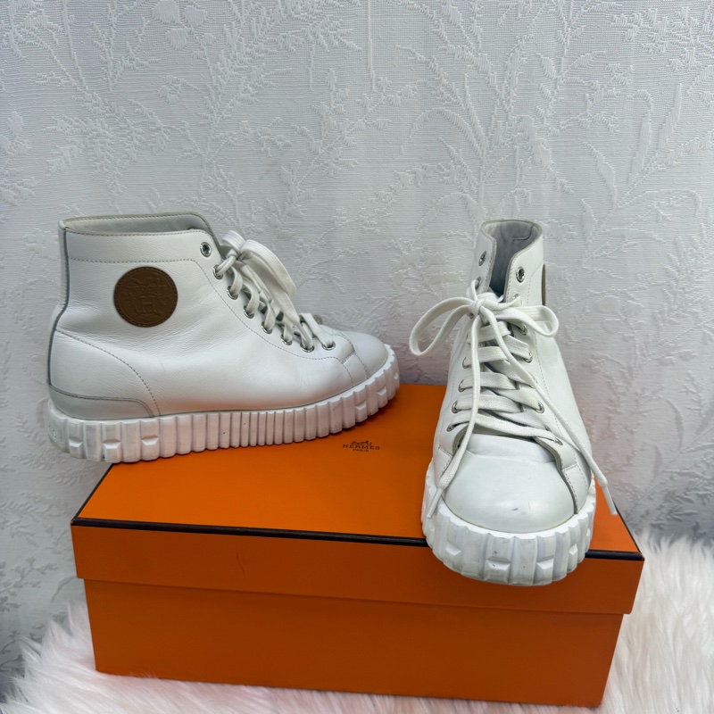 Hermes Climb Leather Trainers EU 35.5-1