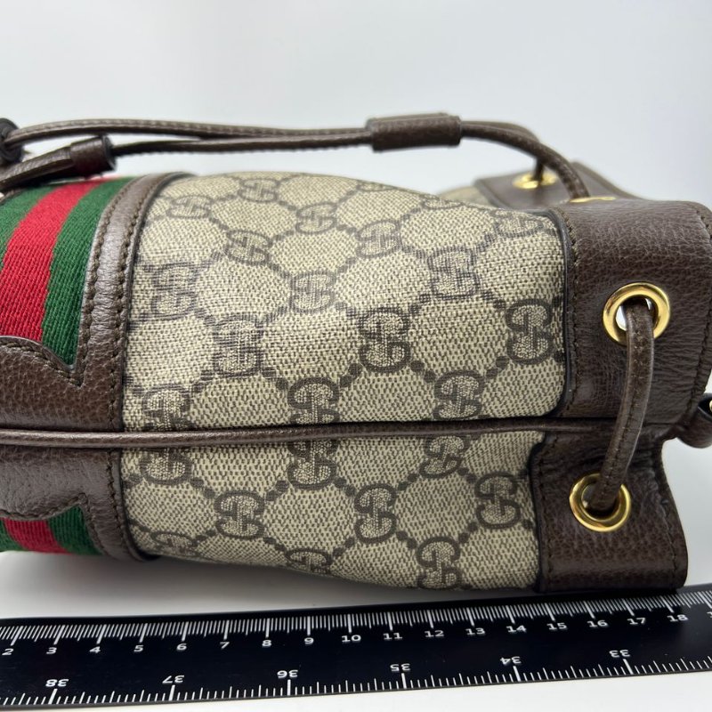 Gucci Ophidia 迷你水桶包-2