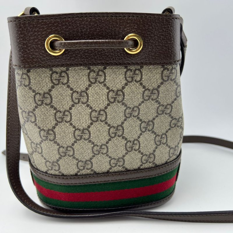 Gucci Ophidia 迷你水桶包-9