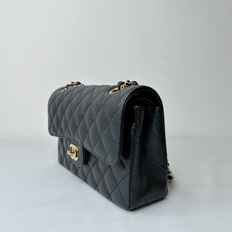 CHANEL 黑金荔枝牛Coco 23-2