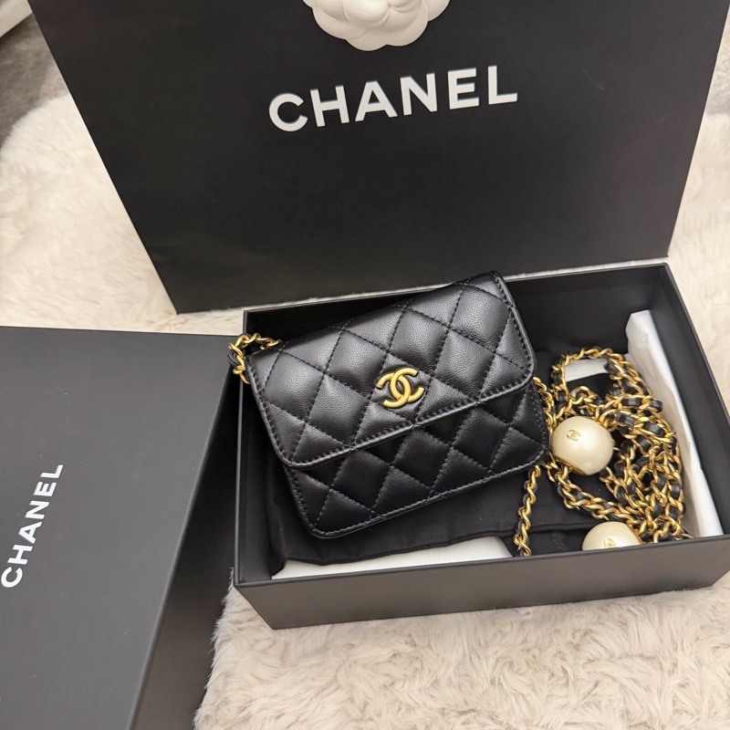Chanel 珍珠湯圓小包-2