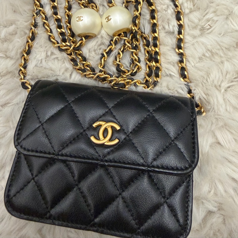 Chanel 珍珠湯圓小包-5