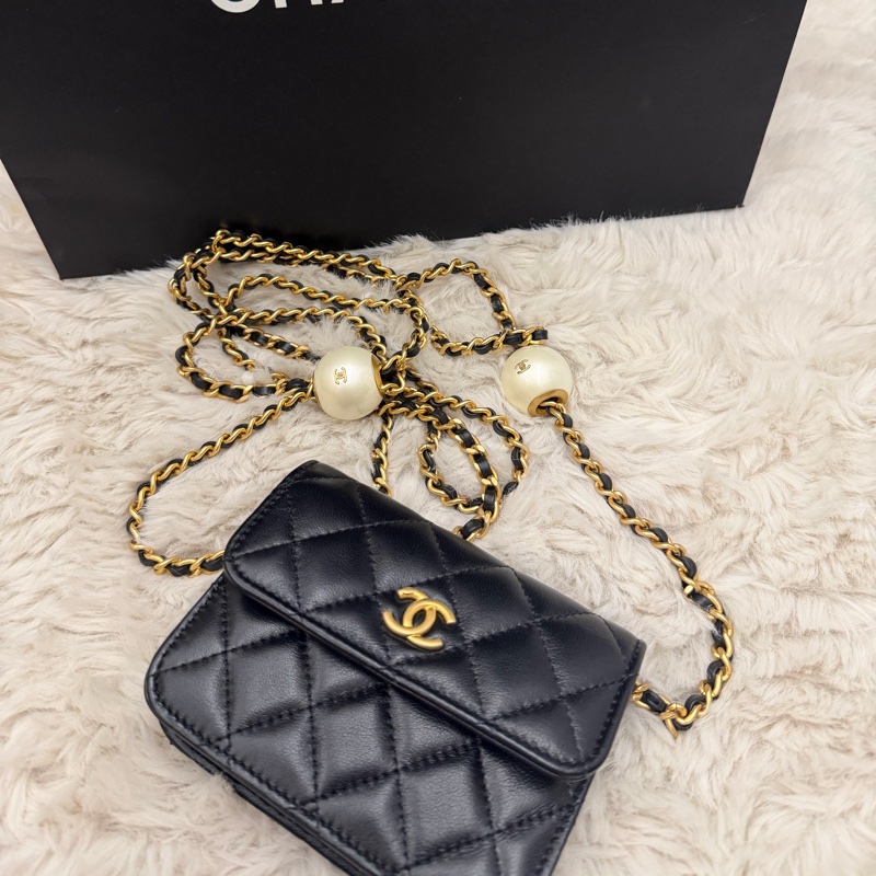 Chanel 珍珠湯圓小包-16
