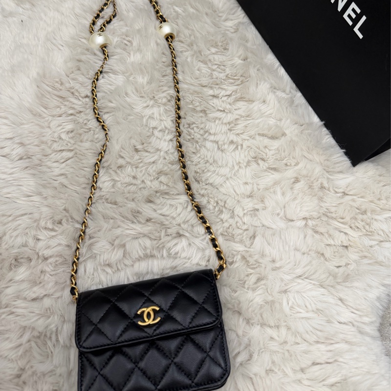 Chanel 珍珠湯圓小包-17