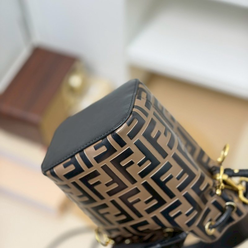 🏷Fendi 芬迪.Mon Tresor 老花水桶包-5