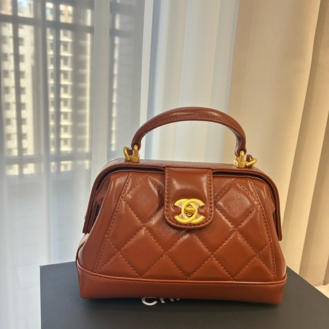 Chanel 醫生包 焦糖色 全新品