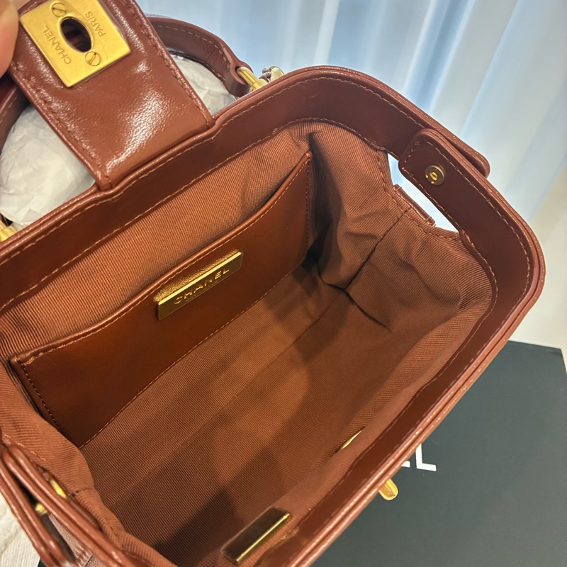 Chanel 醫生包 焦糖色 全新品-2