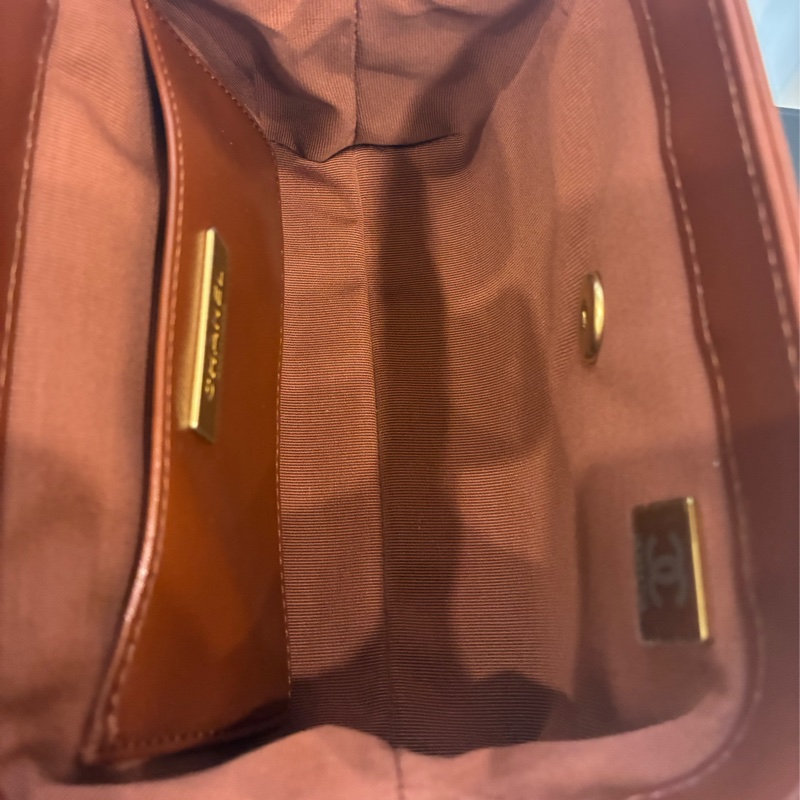 Chanel 醫生包 焦糖色 全新品-6