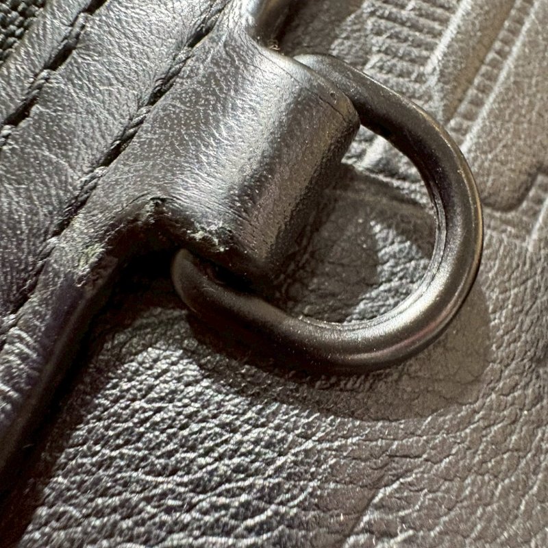 Louis Vuitton Duo 黑壓紋斜背包-19