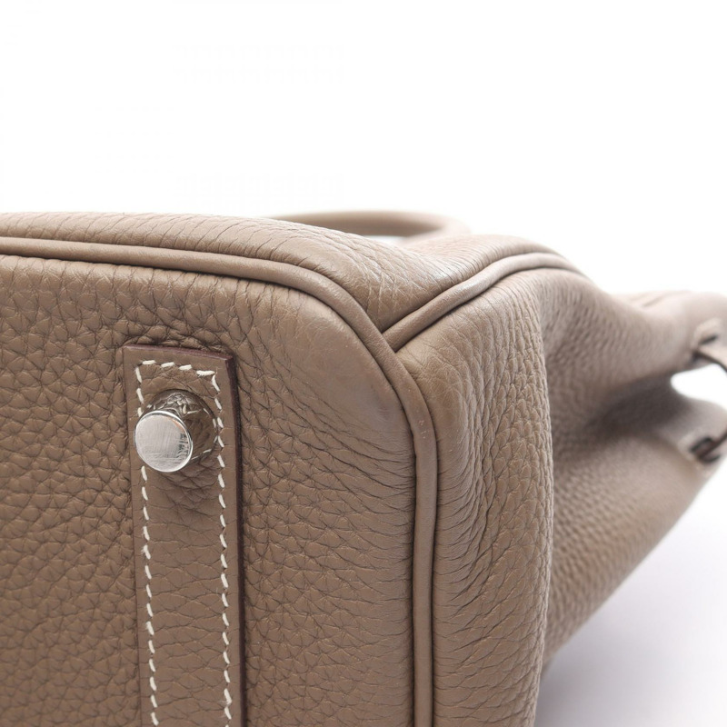 愛馬仕 Birkin 30 手提包,Togo 皮革,灰褐色,二手,女士,帶五金配件-8