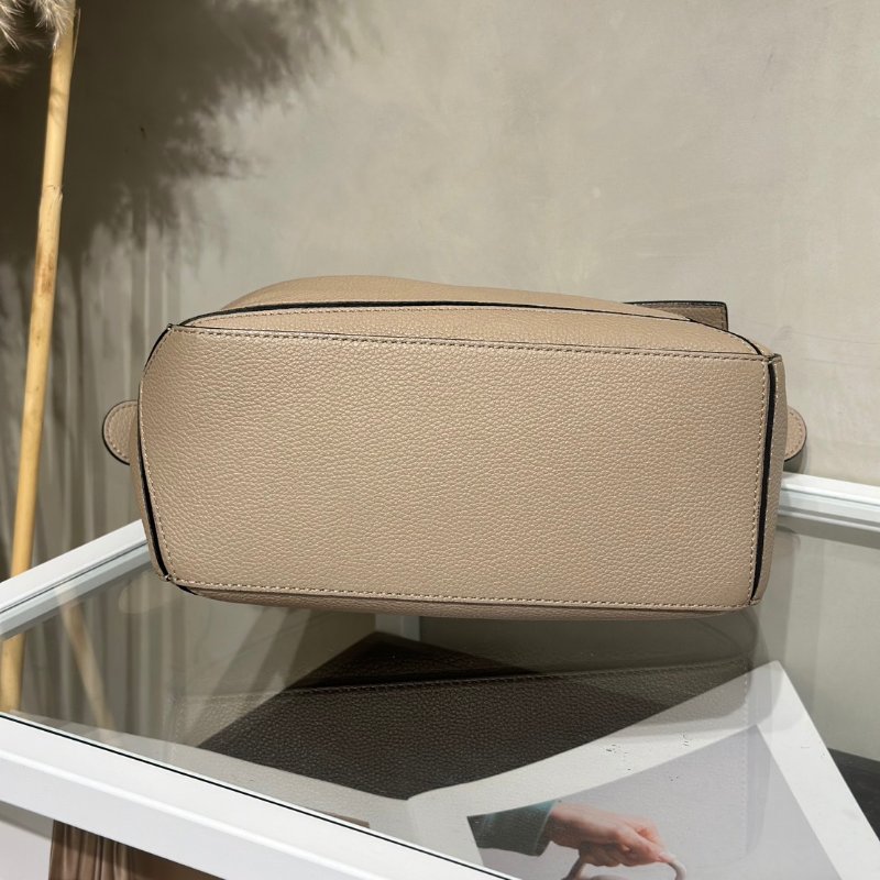 LOEWE Puzzle小牛皮手袋 - 小號沙色-5