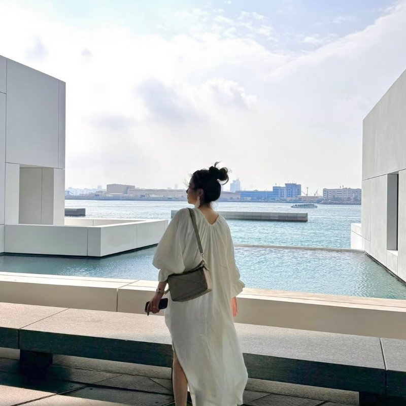 LOEWE Puzzle小牛皮手袋 - 小號沙色-15