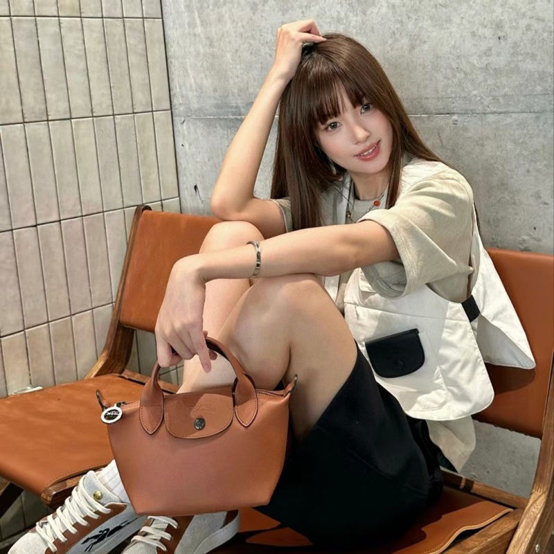 Longchamp Le Pliage Xtra #XS 小牛皮 迷你 斜挎/手提包-2