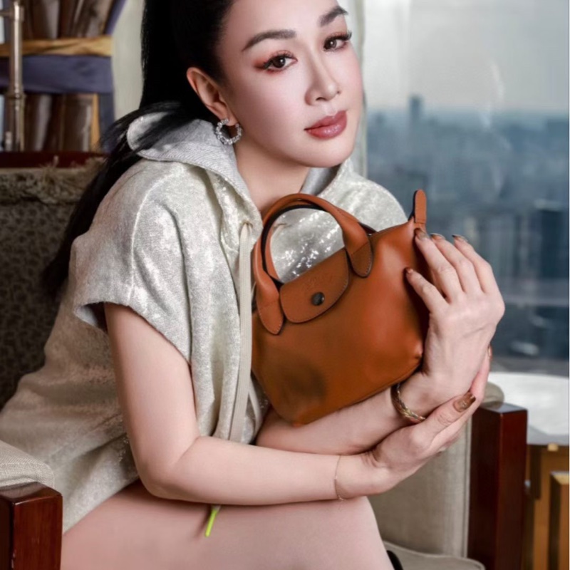 Longchamp Le Pliage Xtra #XS 小牛皮 迷你 斜挎/手提包-4