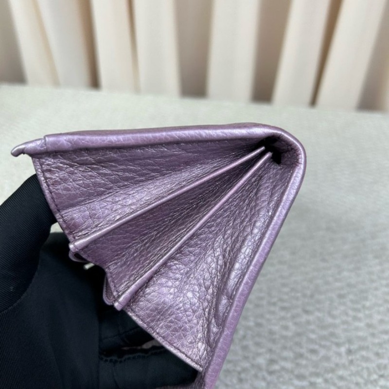 古馳Gucci紫色長款手拿包錢包 卡位多 容量足 攜帶便捷 日常通勤百搭實用-10