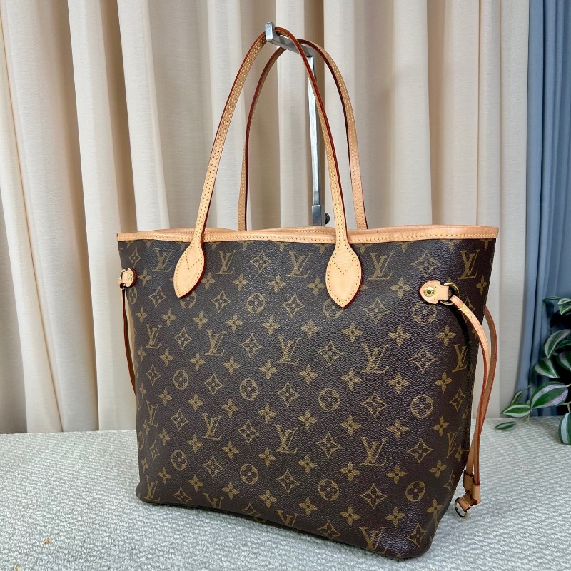LV路易威登neverfull老花購物袋 缺子包 手拎單肩腋下包 萬年經典款 實用大容量 日常出街旅遊度假都Ok-3