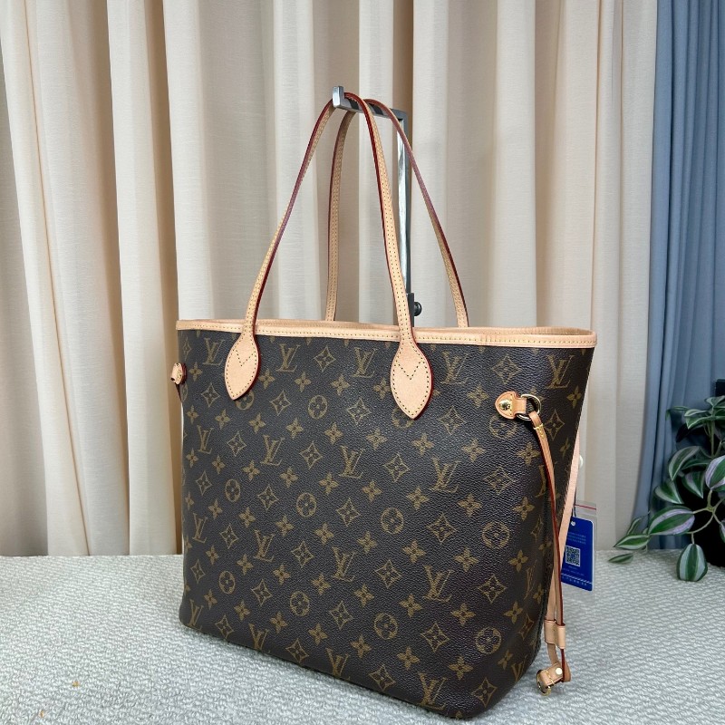LV路易威登neverfull老花購物袋 有子包 手拎單肩腋下包 萬年經典款 實用大容量 日常出街旅遊度假都Ok-3