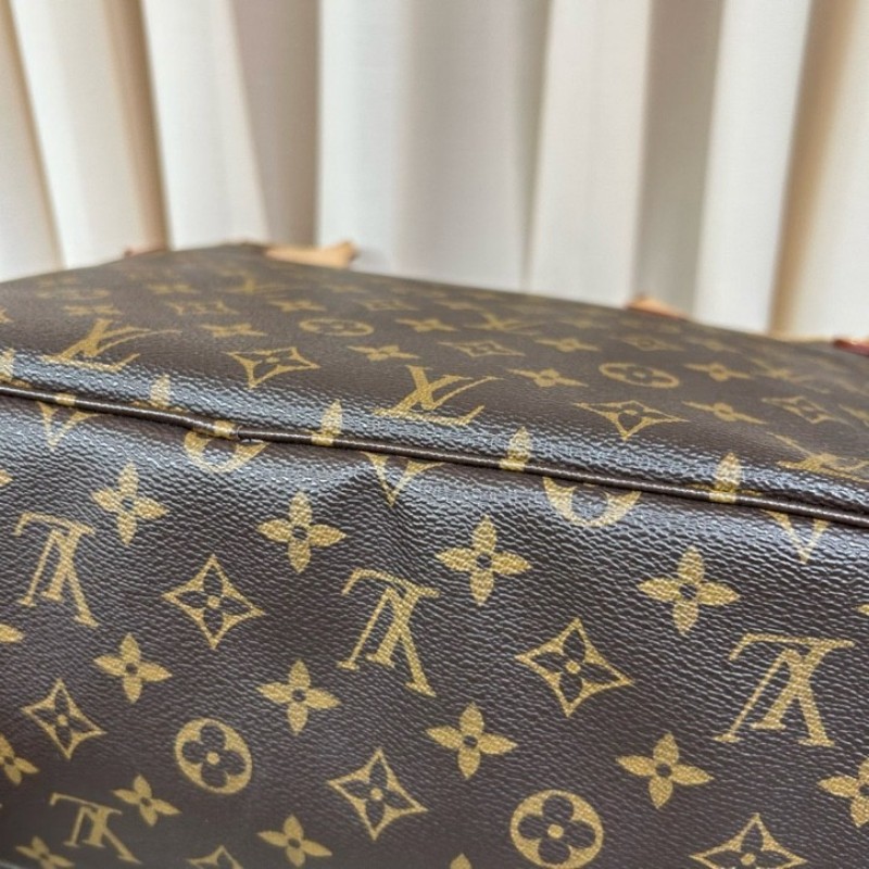 LV路易威登neverfull老花購物袋 有子包 手拎單肩腋下包 萬年經典款 實用大容量 日常出街旅遊度假都Ok-10