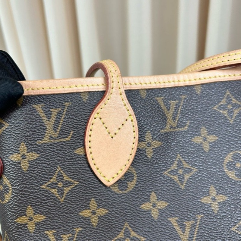 LV路易威登neverfull老花購物袋 有子包 手拎單肩腋下包 萬年經典款 實用大容量 日常出街旅遊度假都Ok-17