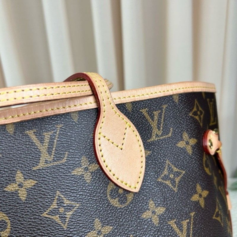 LV路易威登neverfull老花購物袋 有子包 手拎單肩腋下包 萬年經典款 實用大容量 日常出街旅遊度假都Ok-18