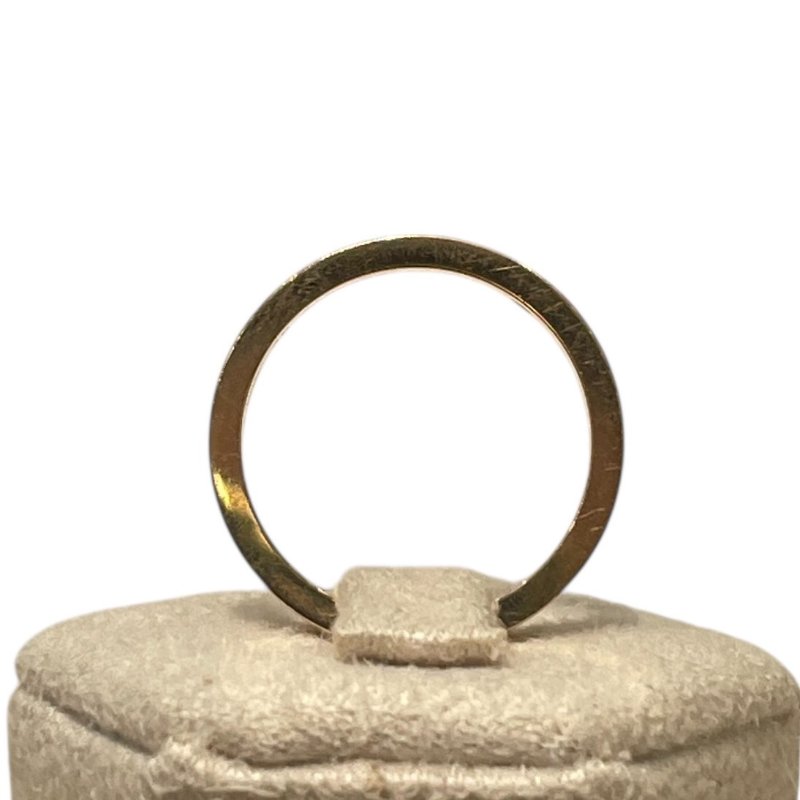 CARTIER 卡地亞 單鑽戒指 K18YG #48-5