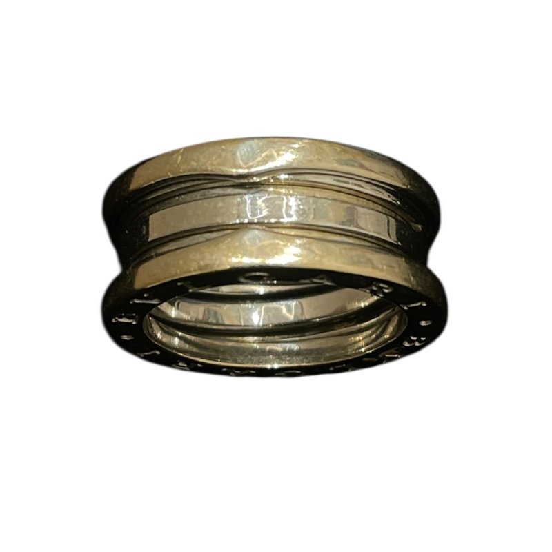 BVLGARI 寶格麗 B.ZERO 1 經典三環戒 K18YG/WG #53-1