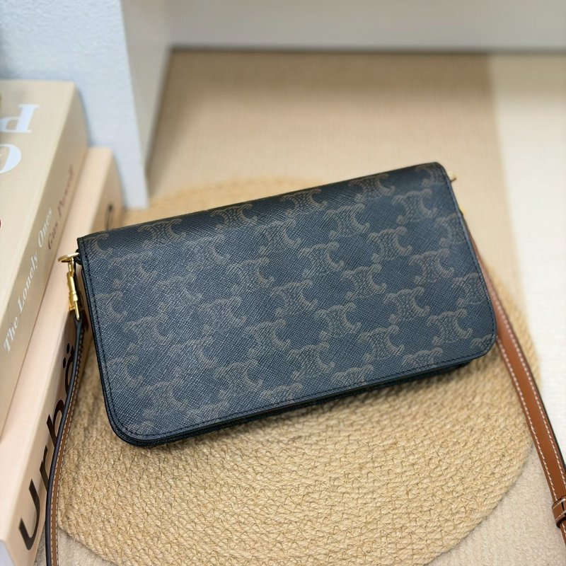 🏷️Celine 瑟琳.Triomphe 三合一 woc/客人寄賣-1