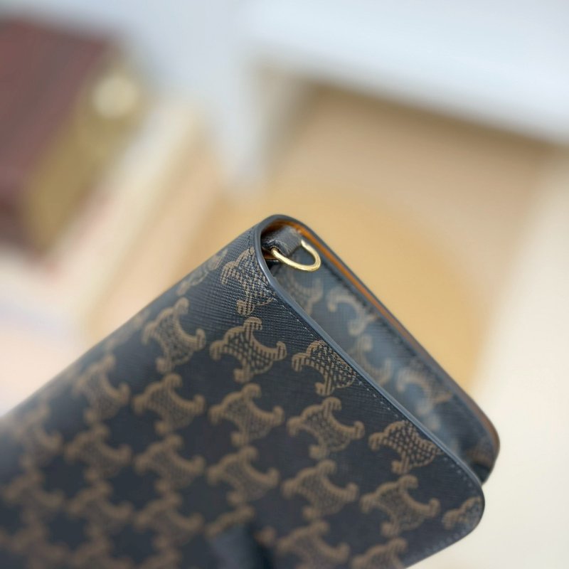 🏷️Celine 瑟琳.Triomphe 三合一 woc/客人寄賣-11