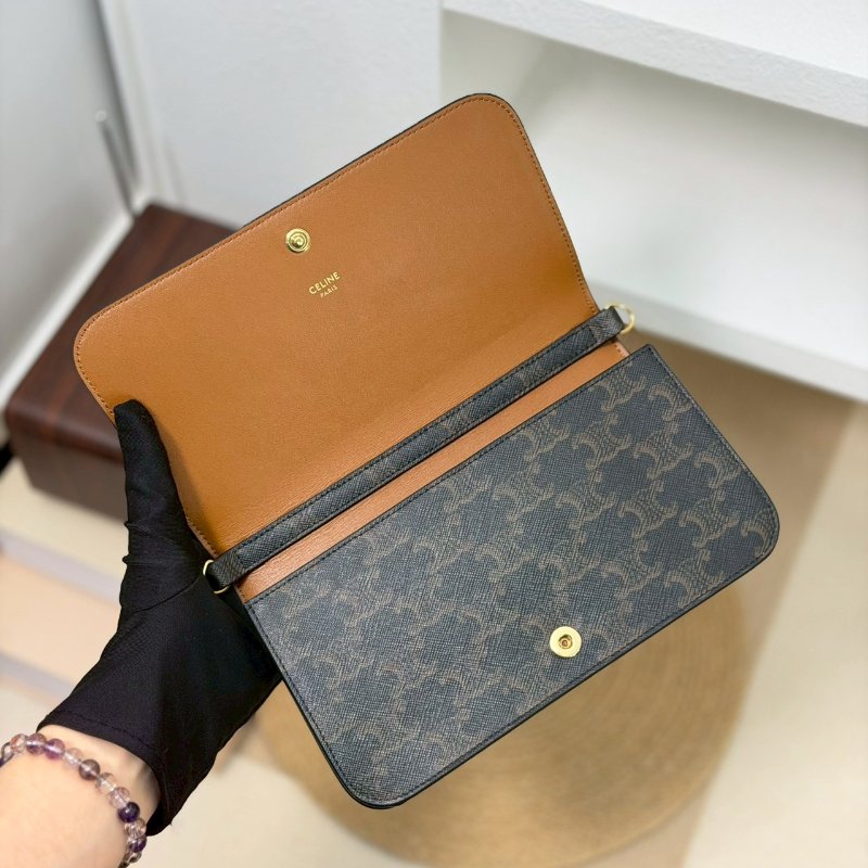 🏷️Celine 瑟琳.Triomphe 三合一 woc/客人寄賣-14