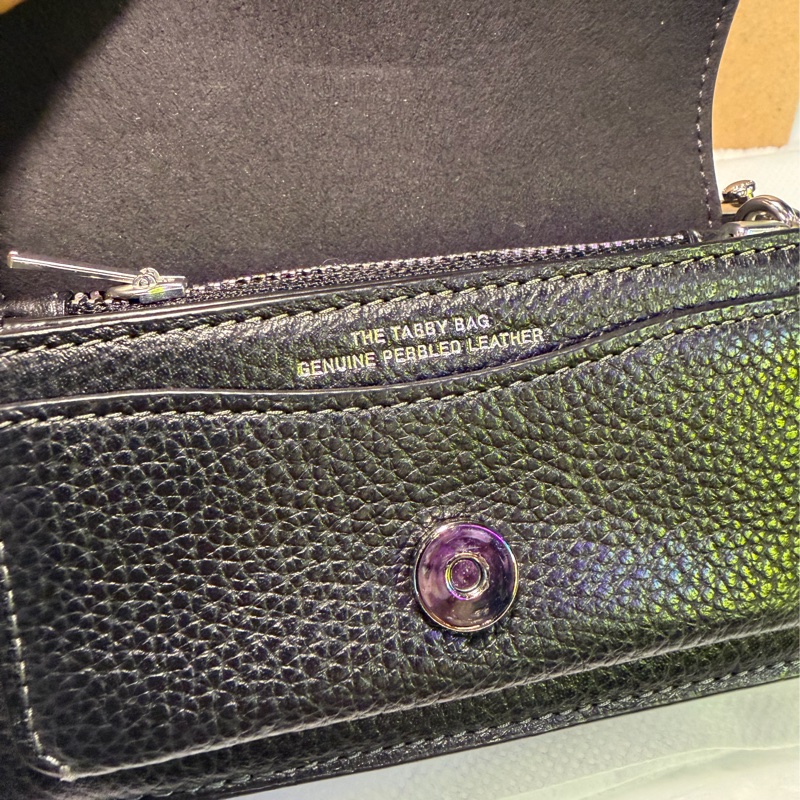 蔻馳黑色包 迷你包 全新 斜挎包 執背包 手提包Coach black tabby 12 bag-17