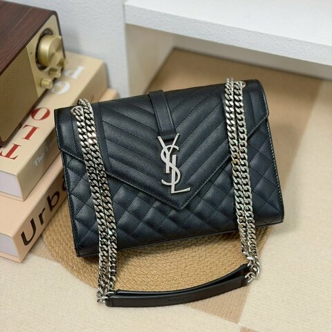 🏷️YSL 聖羅蘭．Envelope 魚子醬信封包/客人寄賣