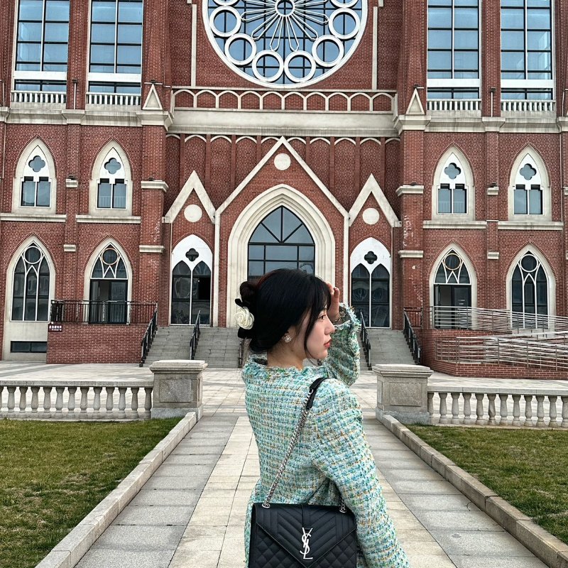 🏷️YSL 聖羅蘭.Envelope 魚子醬信封包/客人寄賣-20