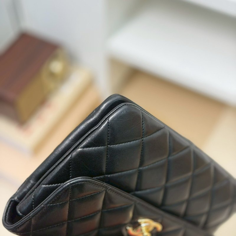 （皮革澎澎嫩嫩！超漂亮😍）🏷️Chanel 香奈兒．Trendy cc 單肩鍊條包/客人寄賣-4